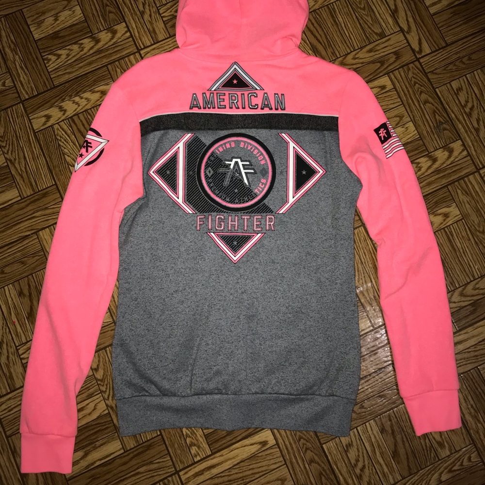 American Fighter zip hoodie